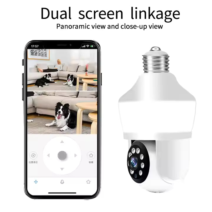 Camera de Surveillance Intelligente 360° - La Sécurité Complète à Domicile