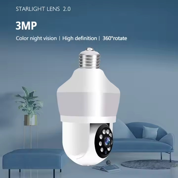 Camera de Surveillance Intelligente 360° - La Sécurité Complète à Domicile