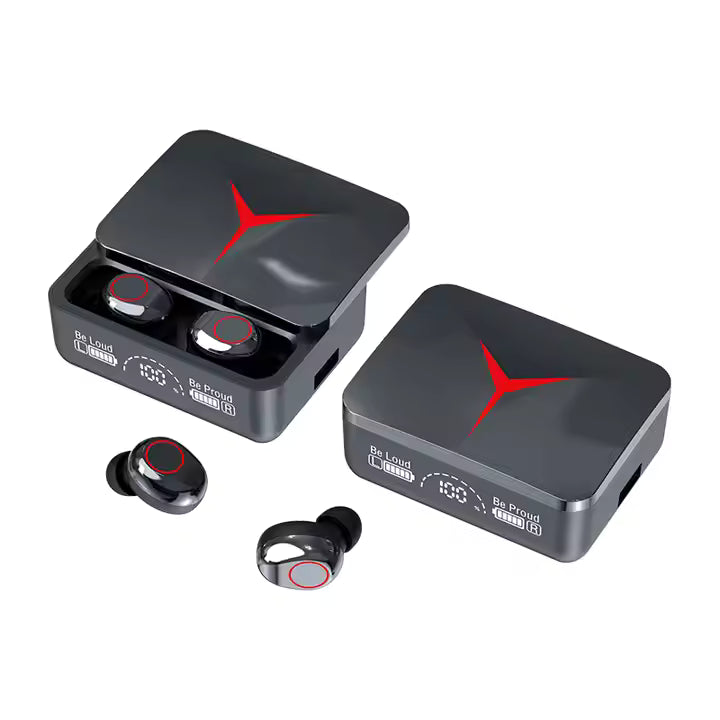 Écouteurs M90 Pro TWS – Bluetooth 5.3 | HIFI | Étanche IPX7 | LED + Mode Gaming